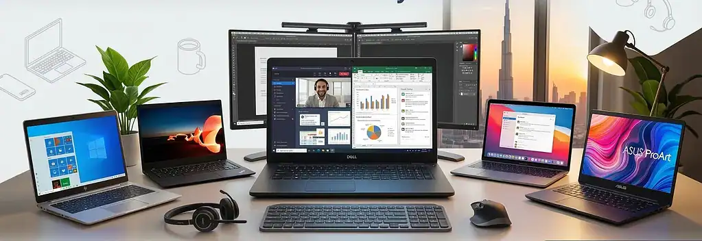 Laptop Rentals in Dubai Under AED 100/Day