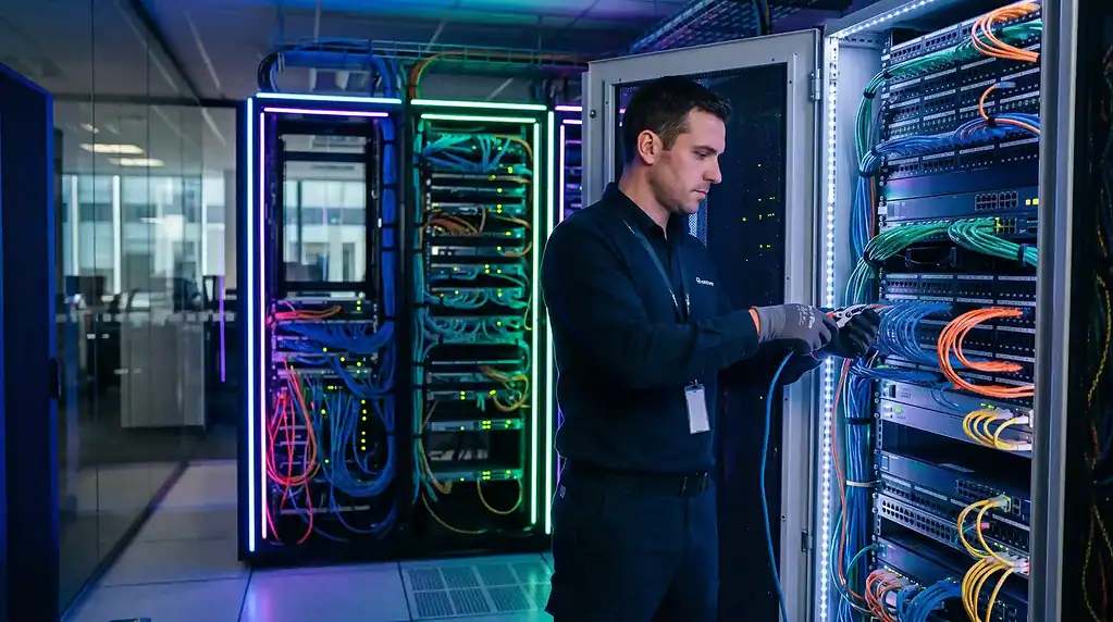 fiber optic and ethernet cabling services for businesses in Dubai