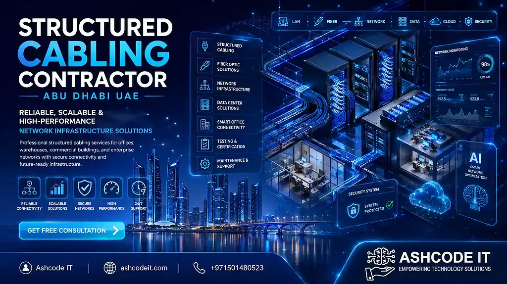 Structured cabling contractor Abu Dhabi UAE