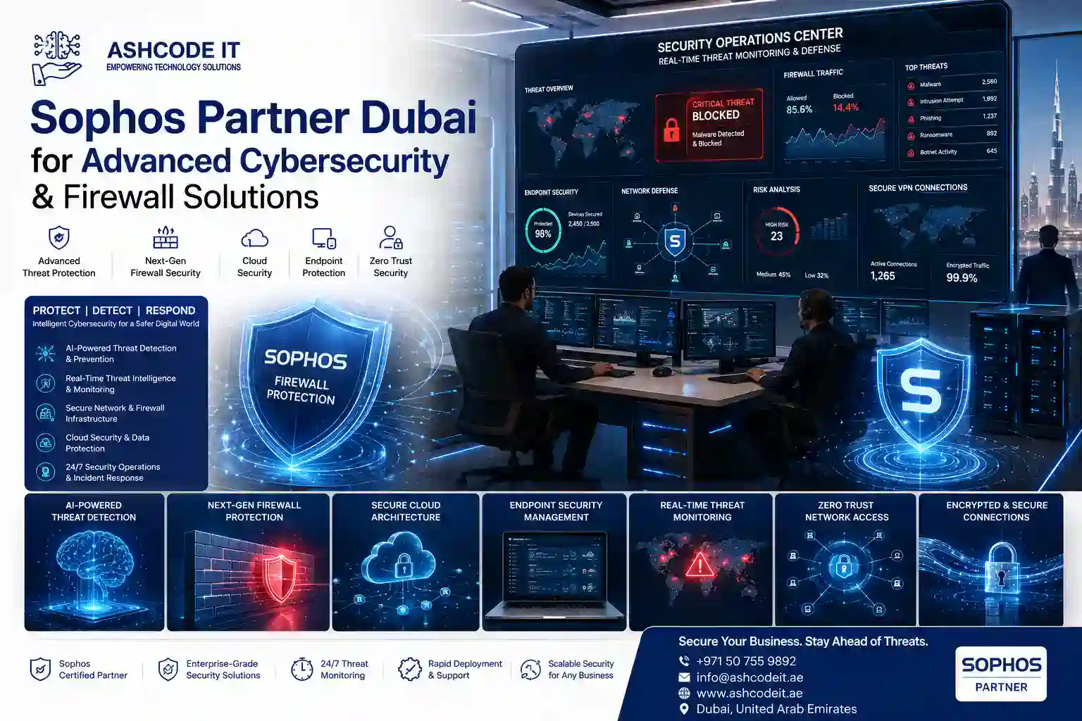 Sophos Partner Dubai for Advanced Cybersecurity & Firewall Solutions