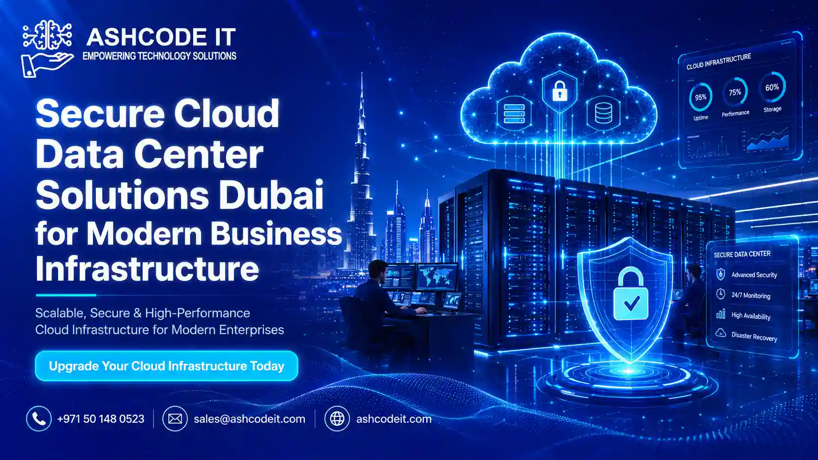 Secure Cloud Data Center Solutions Dubai for Modern Business Infrastructure