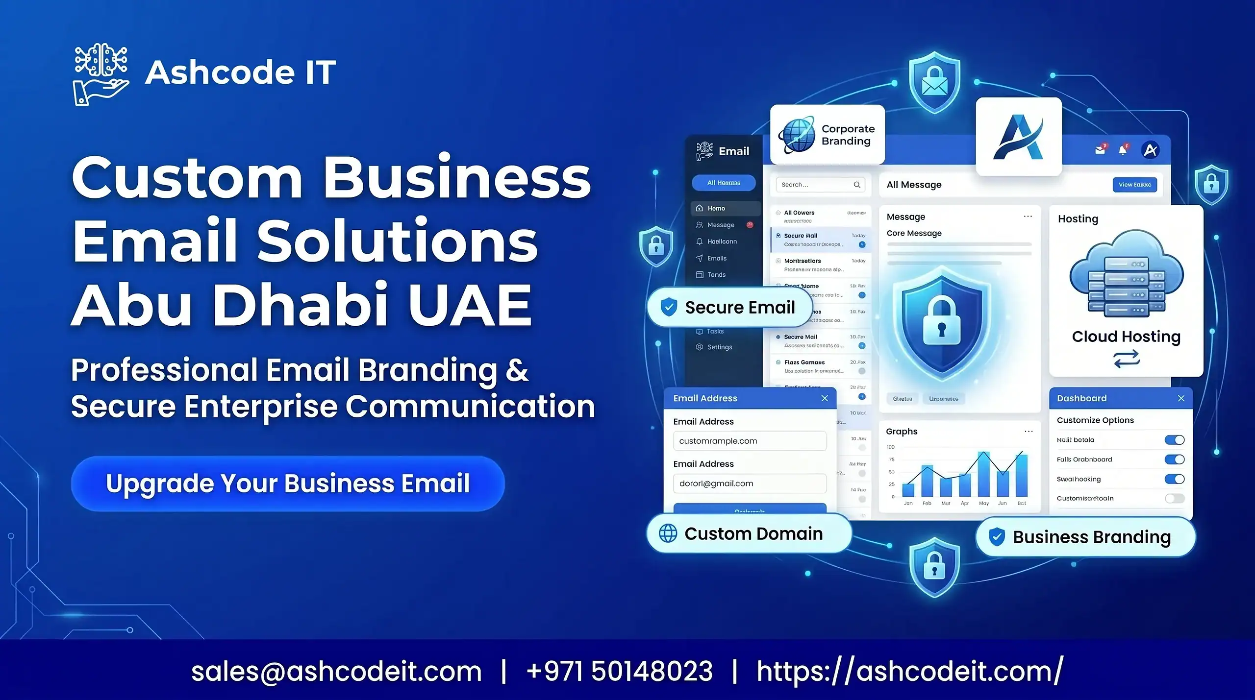 Custom Business Email Solutions Abu Dhabi UAE