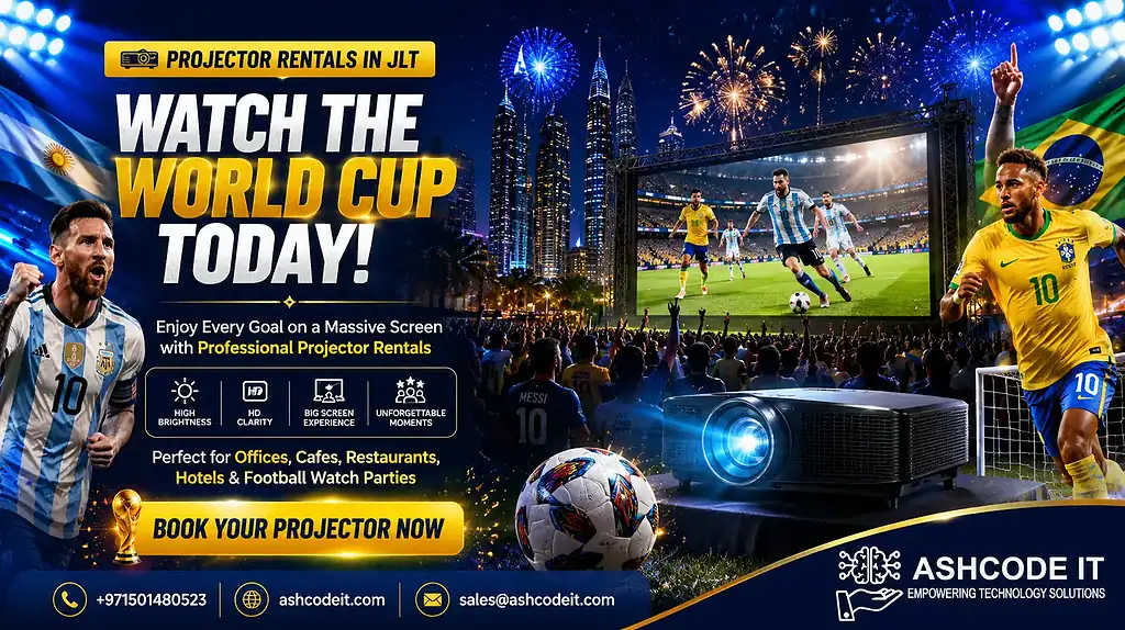Professional Projector Rentals in JLT
