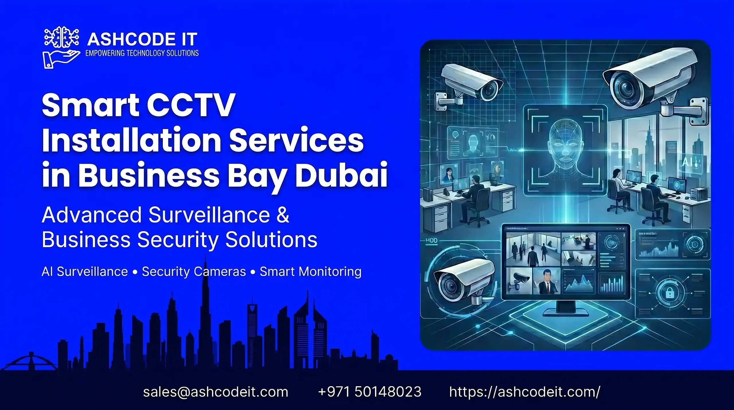 Smart CCTV Installation Services in Business Bay Dubai