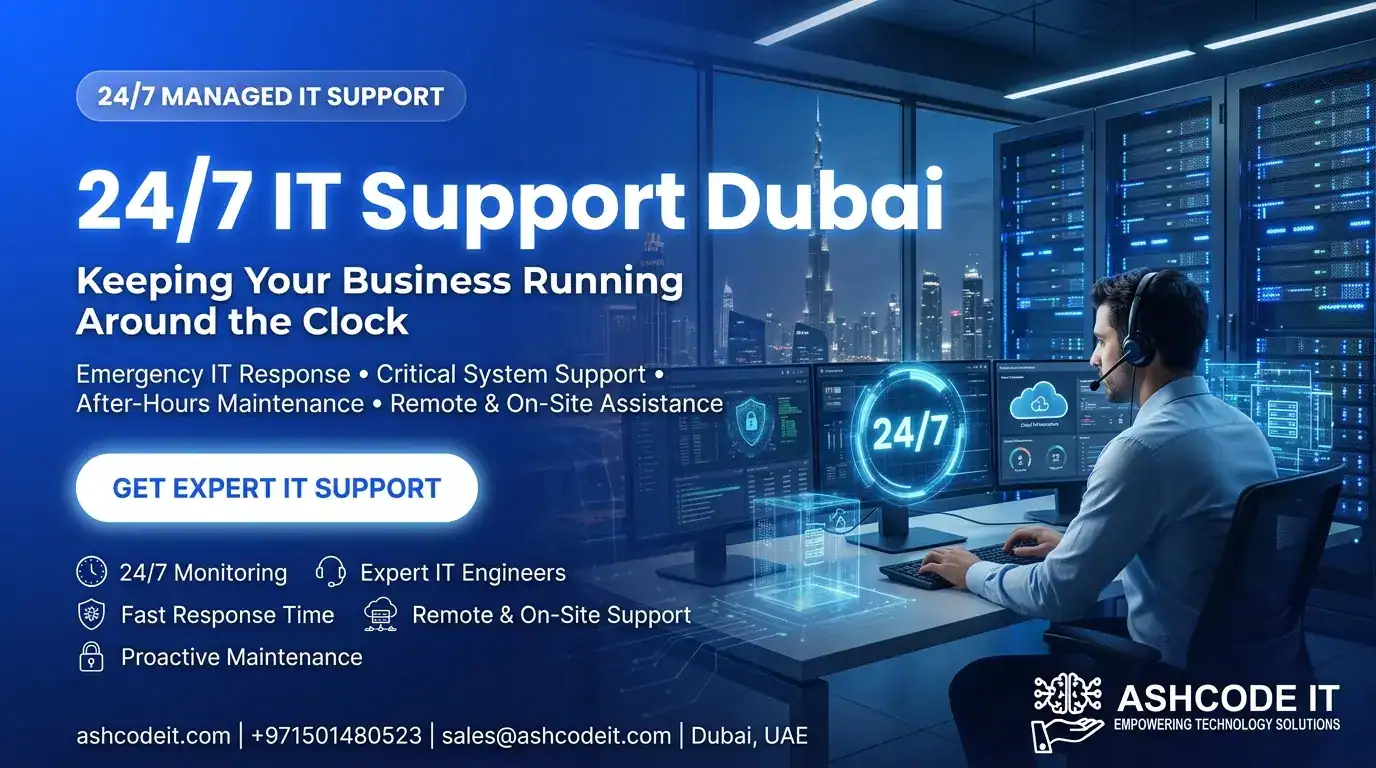 24/7 IT Support in Dubai