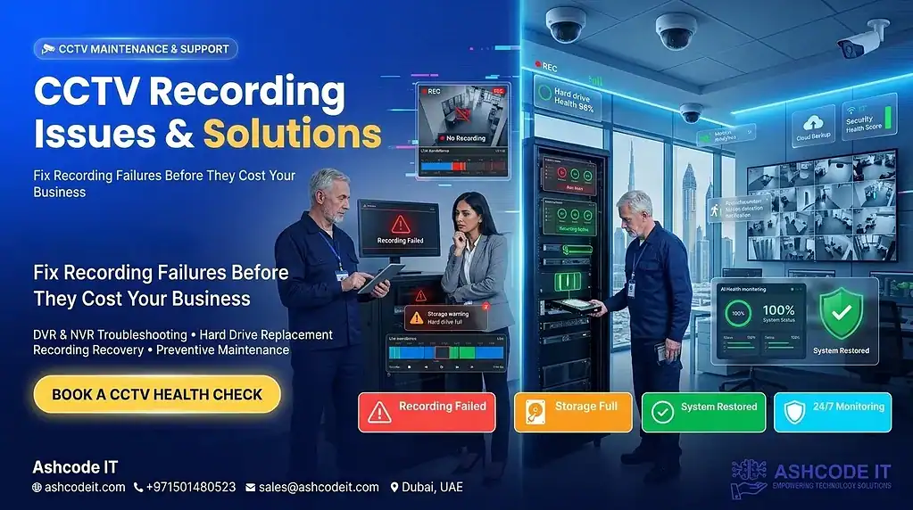 CCTV Recording Issues Dubai
