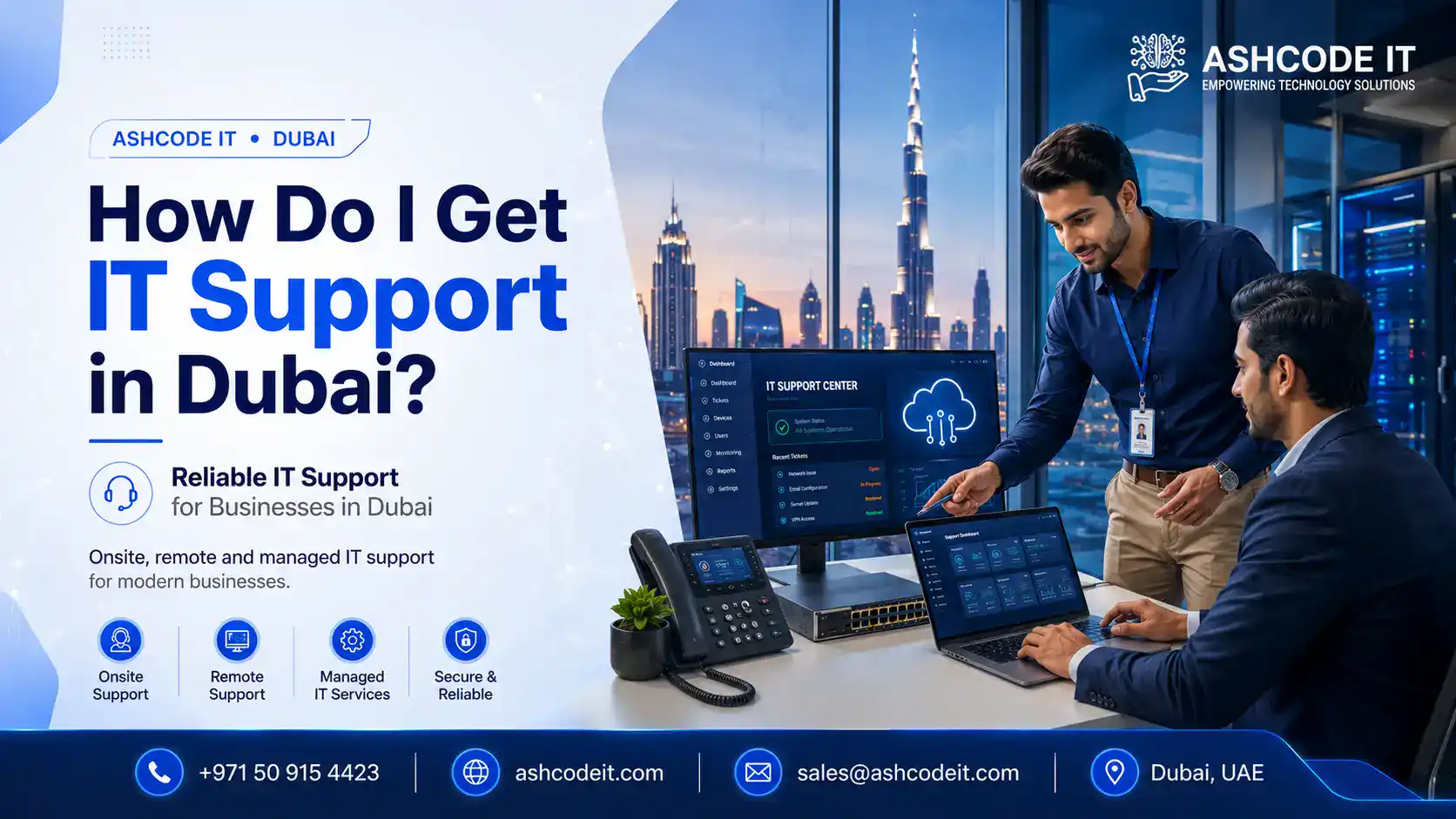 it support in dubai