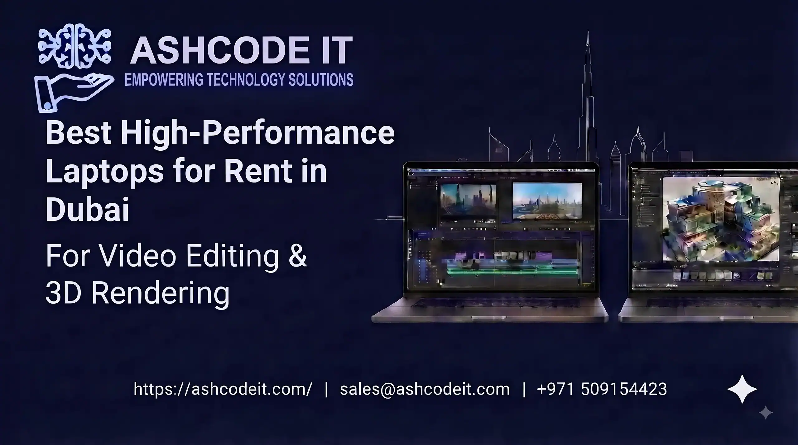 High-Performance Laptop Rental Dubai
