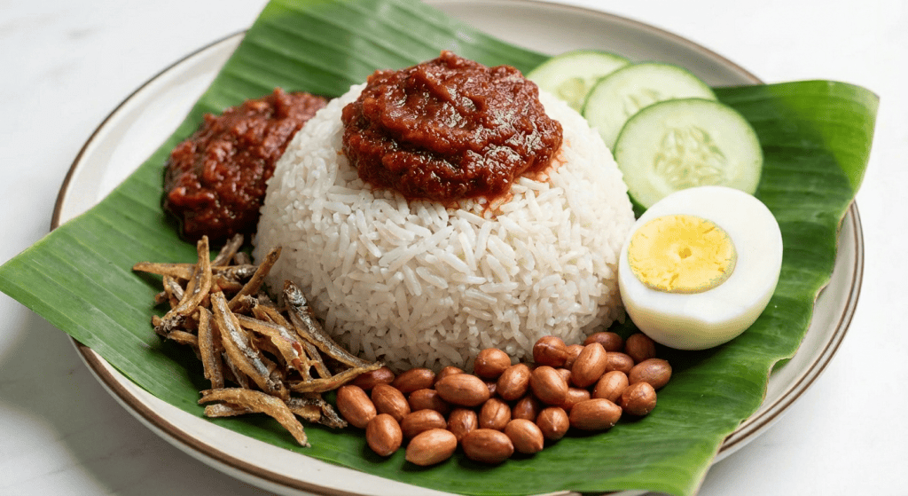 How to Make Traditional Nasi Lemak with Sambal