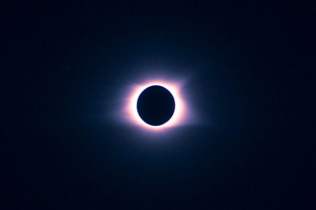 eclipse during night time