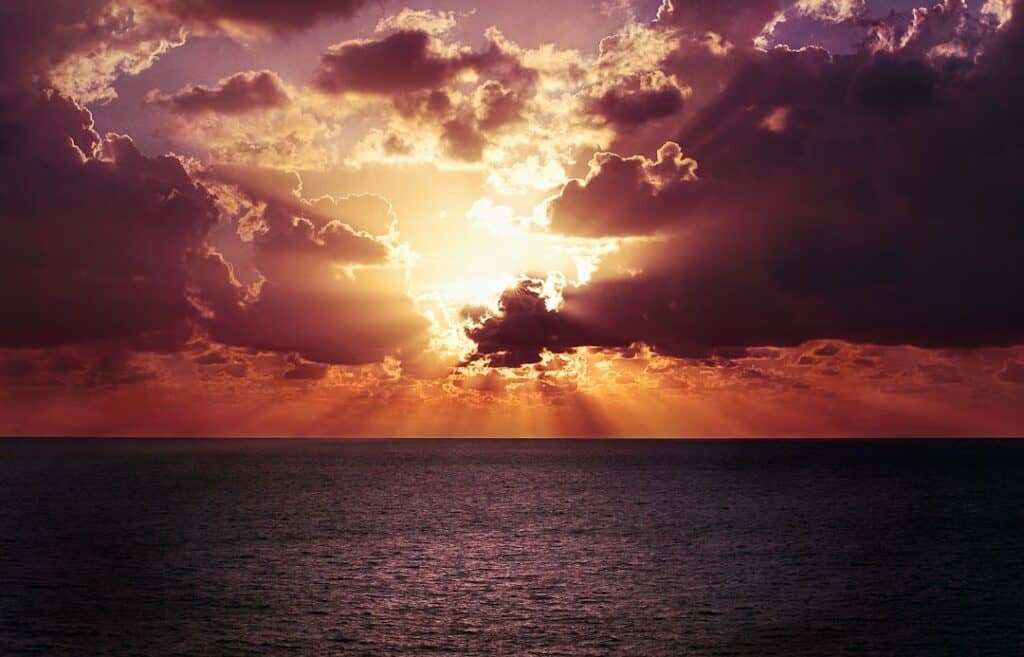 Photo sunset