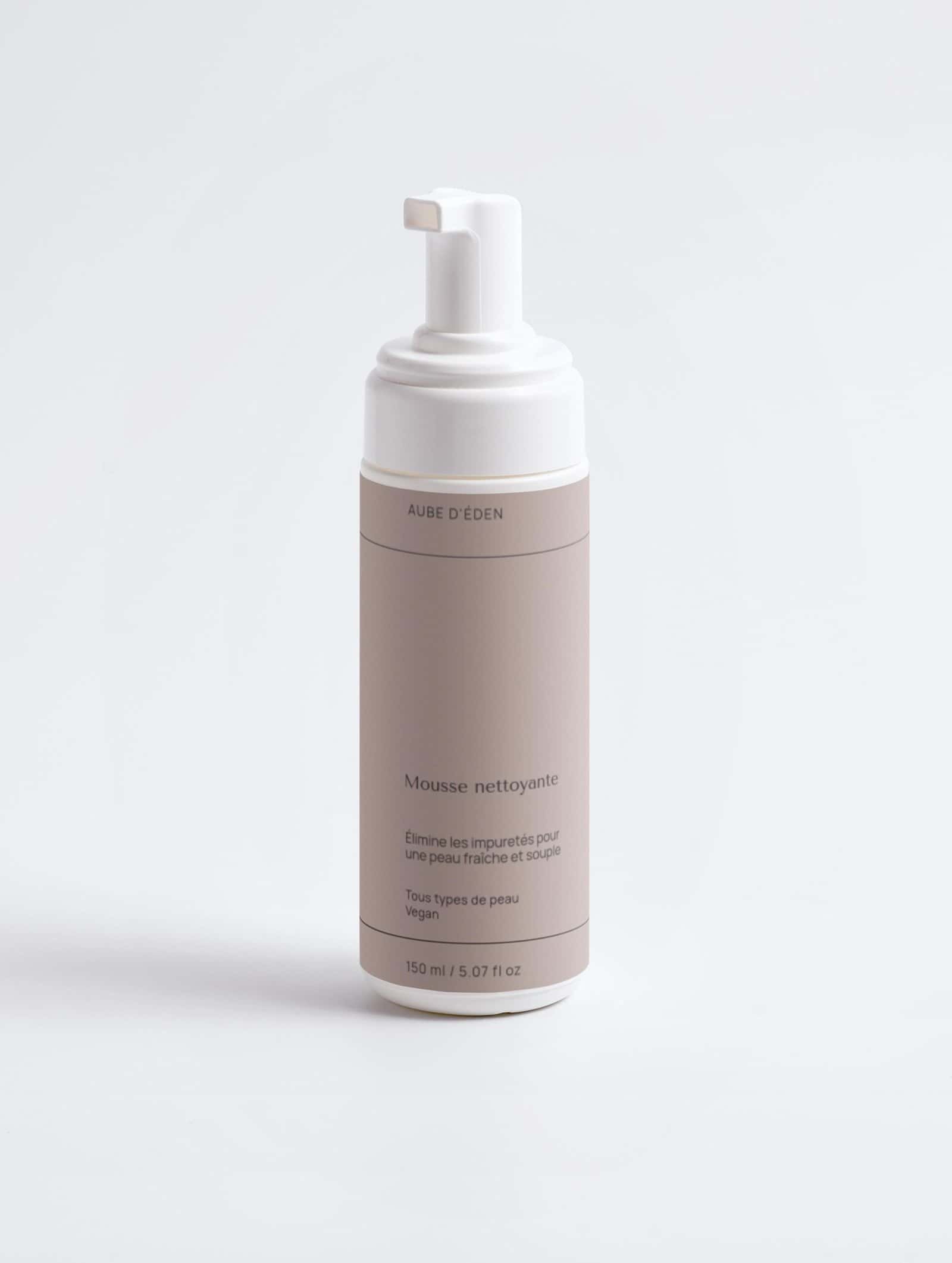 Mousse nettoyante d'Aube d'Éden