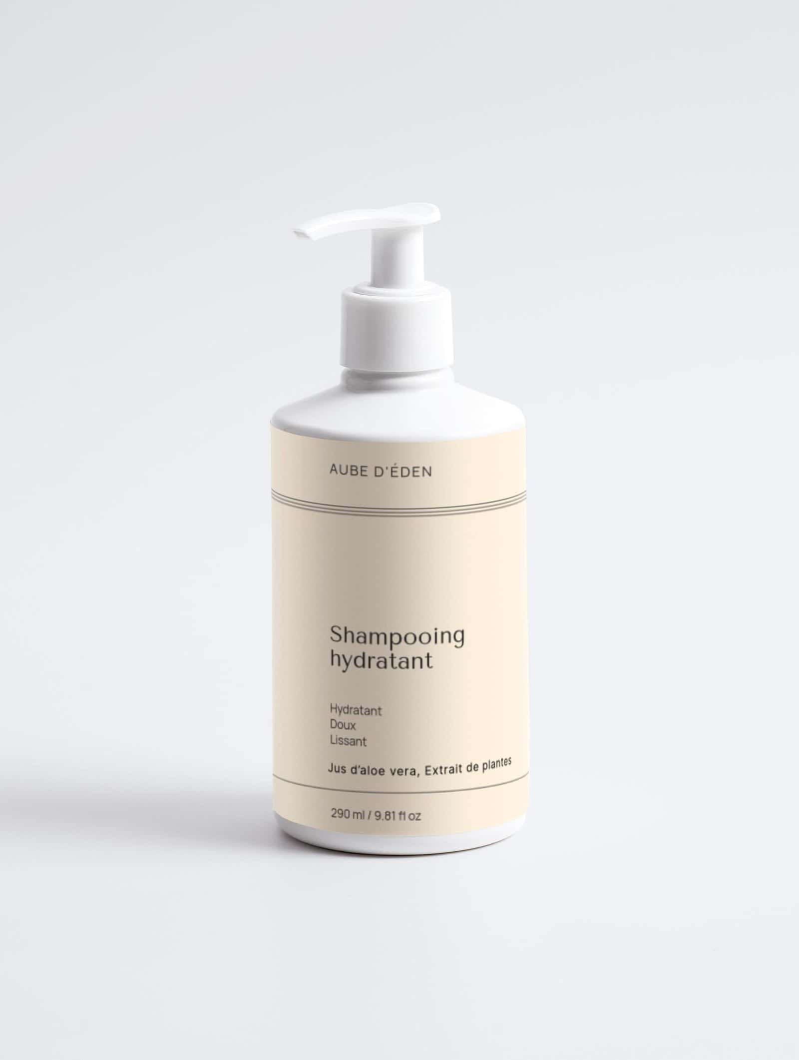 shampoing hydratant d'Aube d'Éden