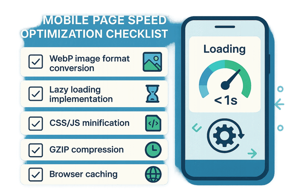 Mobile Speed Boost Checklist 1