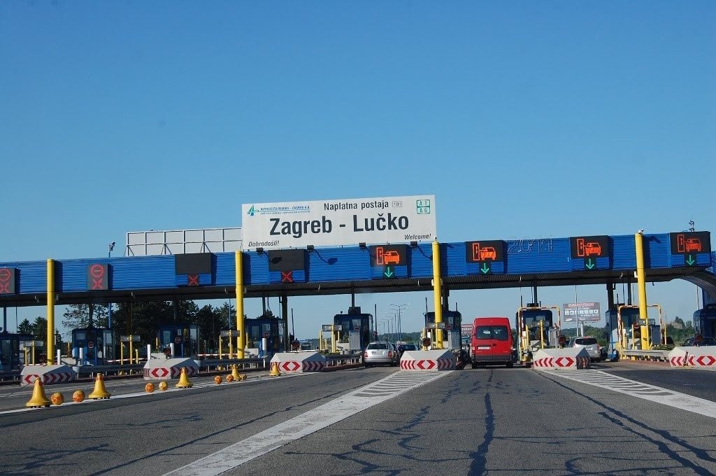 hraniční přechod záhřeb - lučko