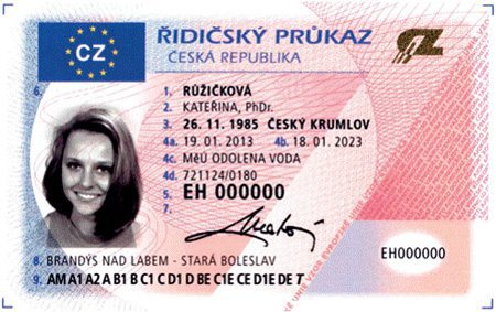 Řidičský průkaz