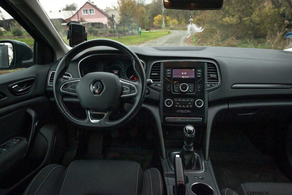 Reanult Mégane interiér
