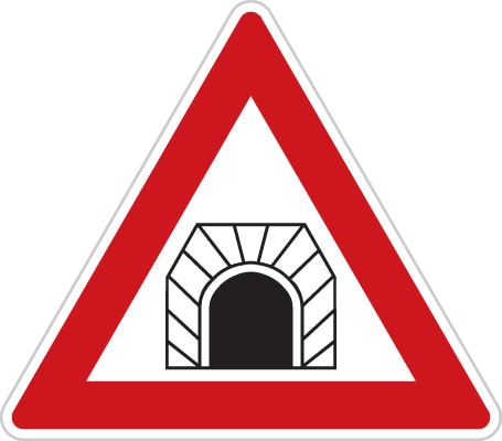 Dopravní značka Tunel