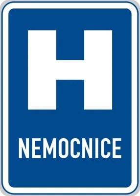 Dopravní značka Nemocnice