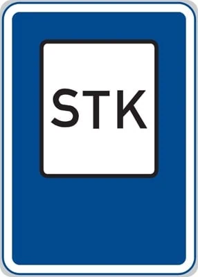 Dopravní značka Stanice technické kontroly