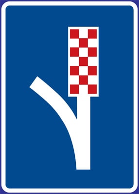Dopravní značka Únikový pruh