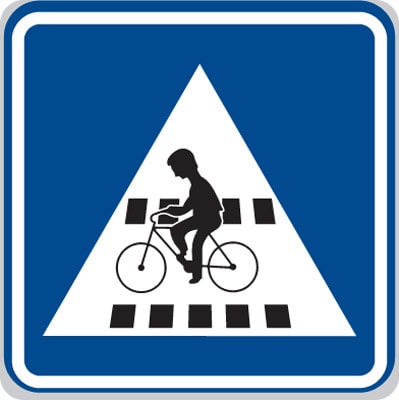 Dopravní značka Přejezd pro cyklisty