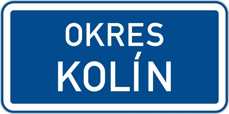 Dopravní značka Hranice územního celku