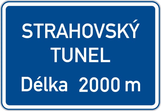Dopravní značka Jiný název