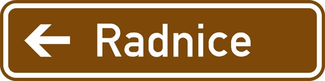 Dopravní značka Komunální cíl