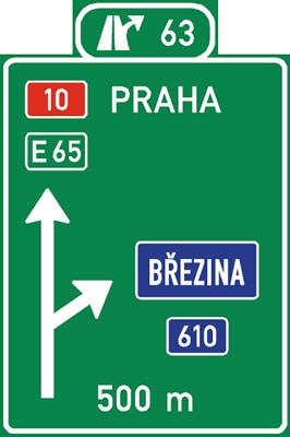 Dopravní značka Návěst před křižovatkou