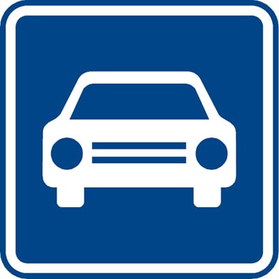 Dopravní značka Silnice pro motorová vozidla