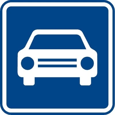 Dopravní značka Silnice pro motorová vozidla