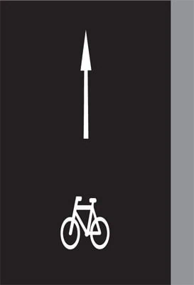 Dopravní značka Jízdní pruh pro cyklisty