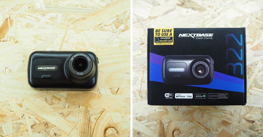 Recenze autokamery Nextbase 322GW