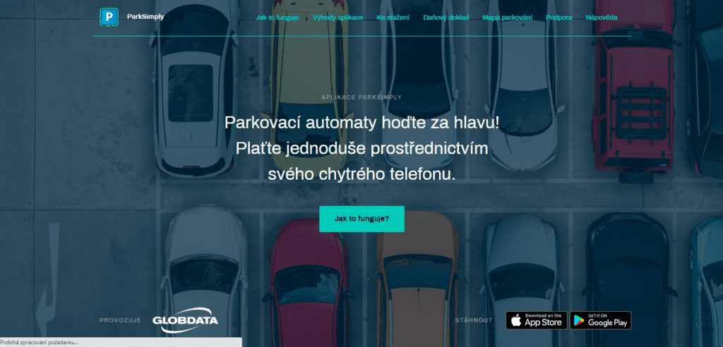Aplikace ParkSimply