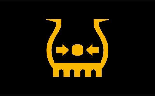 Kontrolka systém kontroly tlaku v pneumatikách (TPMS)