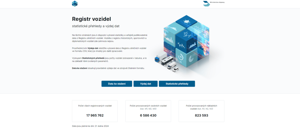 Dataovozidlech.cz - home page