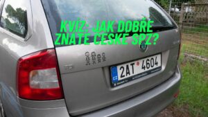 KVÍZ – Jak dobře znáte české SPZ?