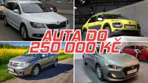 Auta do 250 000 Kč