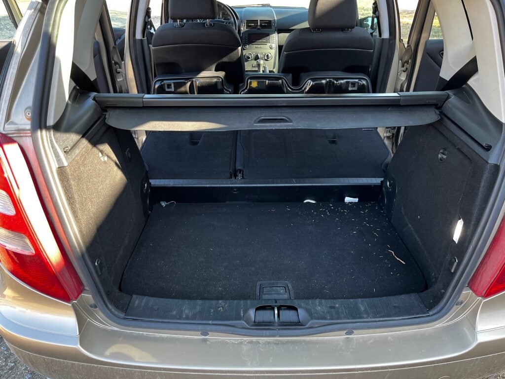 Mercedes-Benz A180 CDI W169 2007 složené sedačky