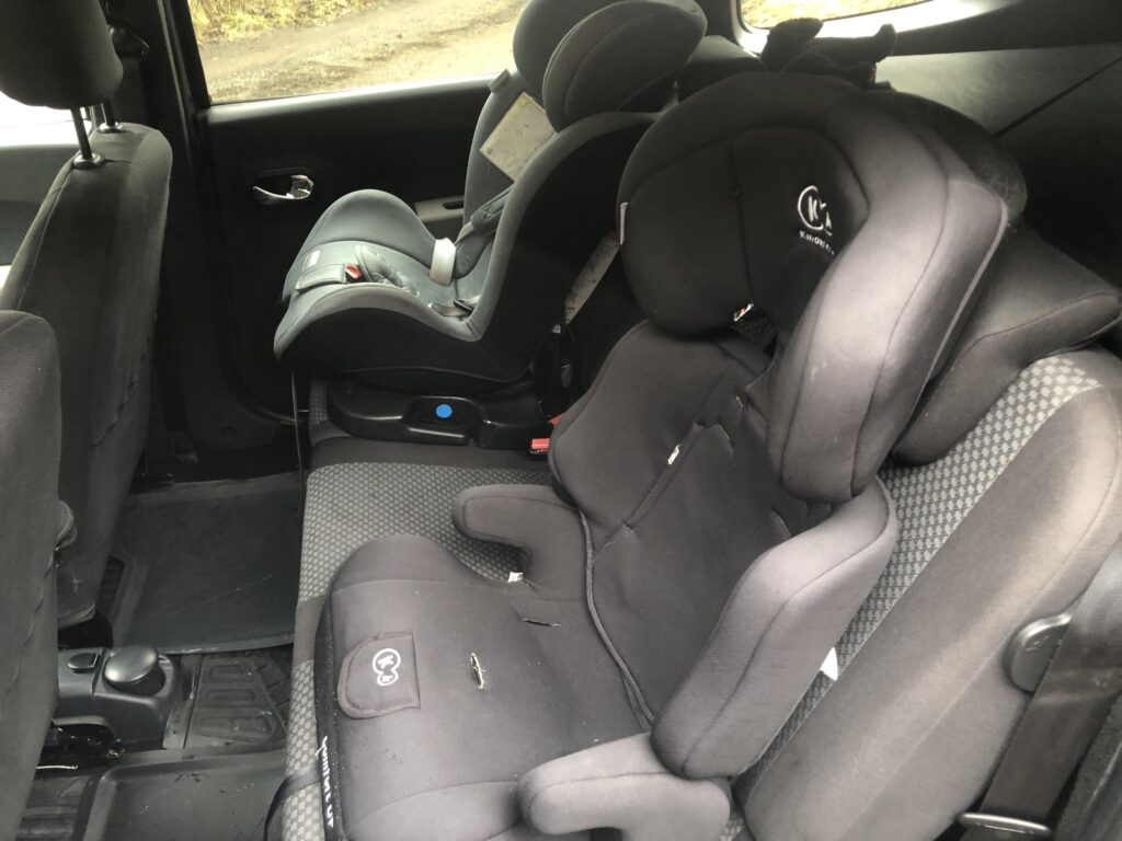 Dacia Lodgy 2014 zadní lavice