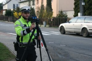 Policie měření - speed marathon