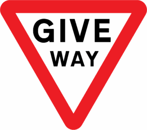 give way