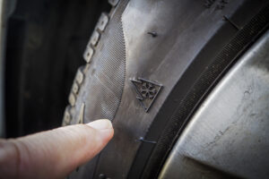 Symbol sněhové vločky na horském štítu (3PMSF) na pneumatikách