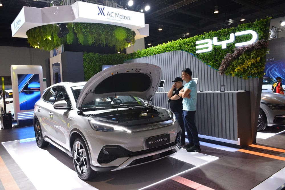 čínská automobilka BYD