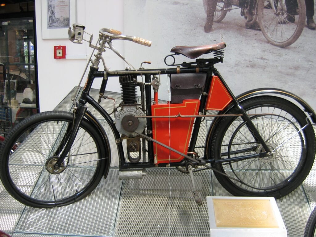 Laurin & Klement Skoda motocykl