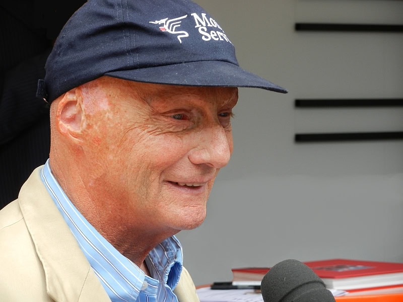 Niki Lauda v roce 2011
