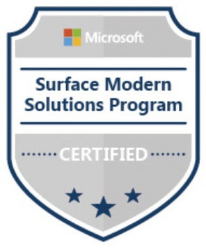 Microsoft Sufrace Modern Solutions Program logo Microsoft Sufrace Modern Solutions Program logo