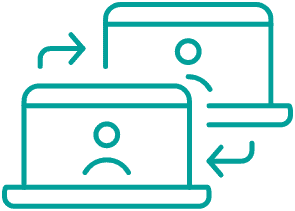 Video Conferencing Telepresence Icon