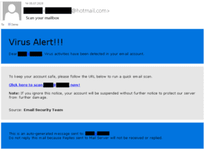 Kaspersky Phishing Email